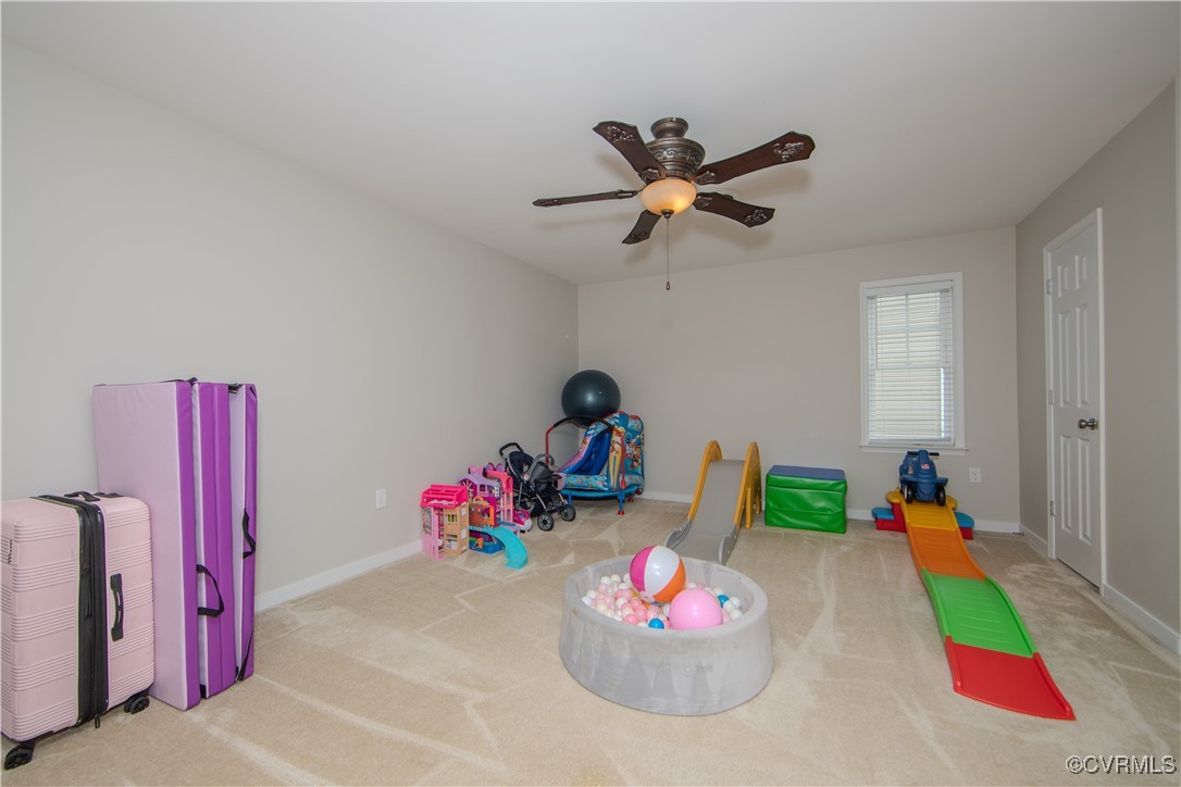 3139 Barnack Road Midlothian, VA 23112 - Photo 27 of 28 Bedroom 4 is spacious and could be used as an offi