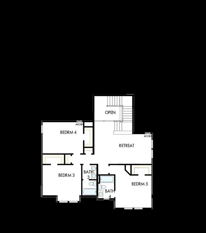 2520 Yellow Yucca Lane Aledo, TX 76008 - Photo 3 of 3 Floor plan