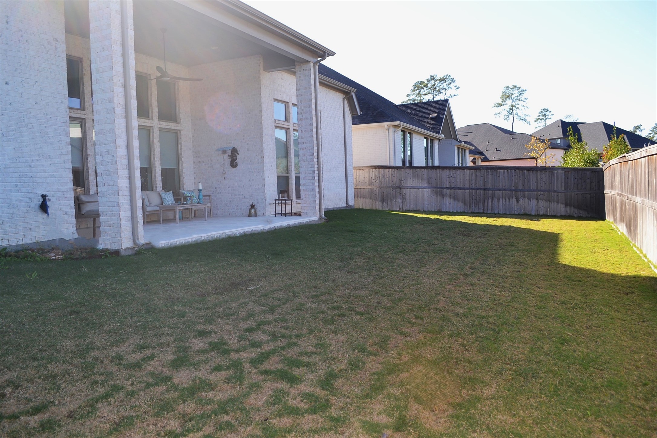 15460 Ringbill Way Magnolia, TX 77354 - Photo 47 of 50 a view of a house with a backyard