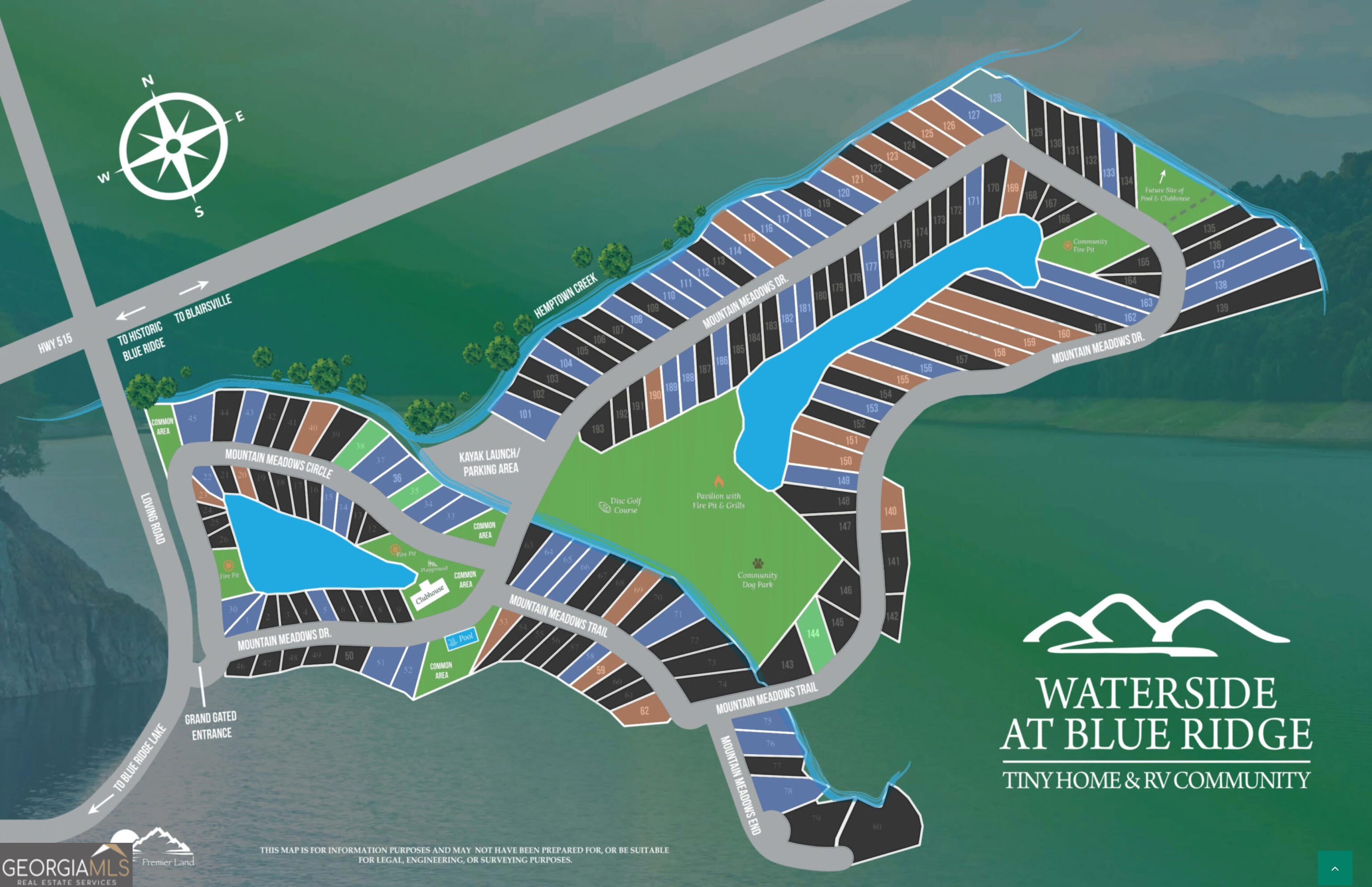 192 Mountain Road Morganton, GA 30560 - Photo 42 of 42 a room with lots of windows and lots of lights