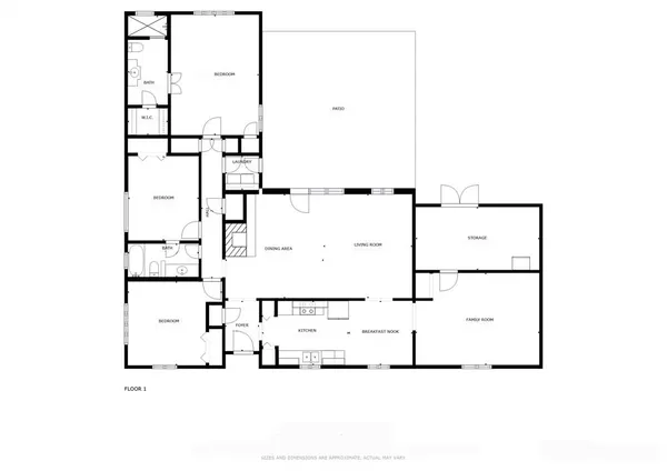 a picture of floor plan