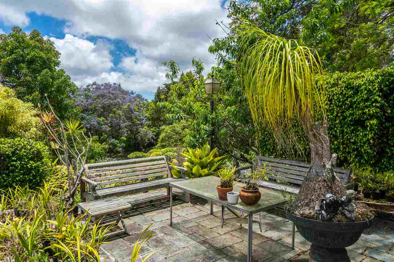 300 Kepa Road Kula, HI 96790 - Photo 19 of 30 a view of a chairs and table in a backyard