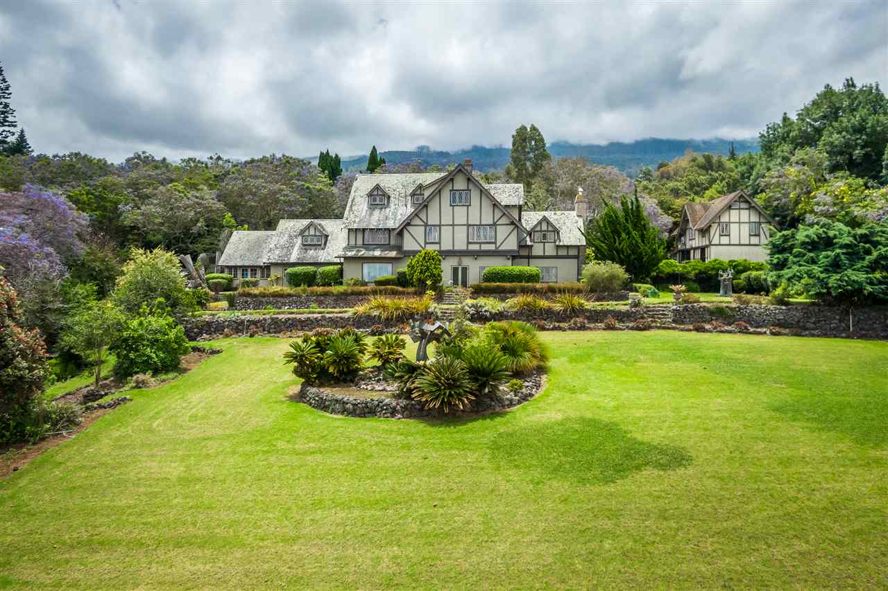300 Kepa Road Kula, HI 96790 - Photo 30 of 30 a view of a fountain in front of the house