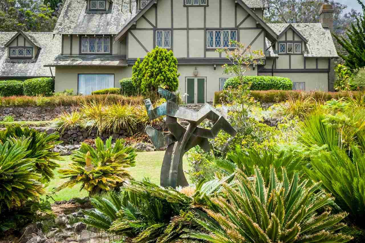 300 Kepa Road Kula, HI 96790 - Photo 8 of 30 a view of a house with a flower garden