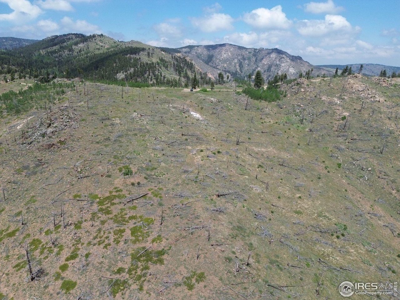 280 Rim Road Boulder, CO 80302 - Photo 5 of 29 a view of a dry field with mountains in the background