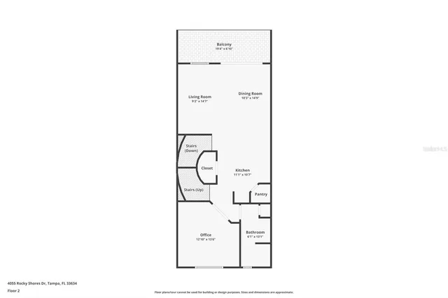 a picture of a floor plan