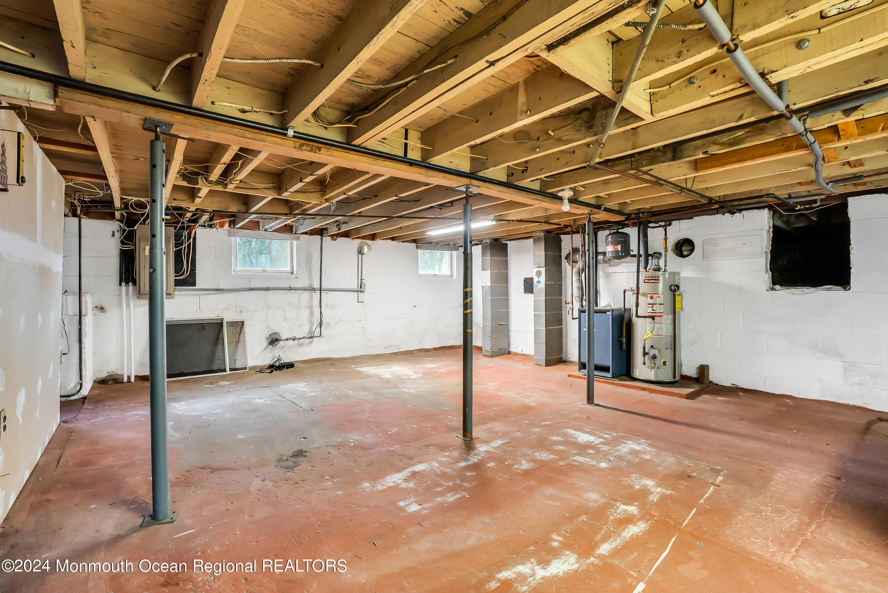 557 Wayside Road Neptune Township, NJ 07753 - Photo 46 of 68 Basement -Just Waiting to be finished