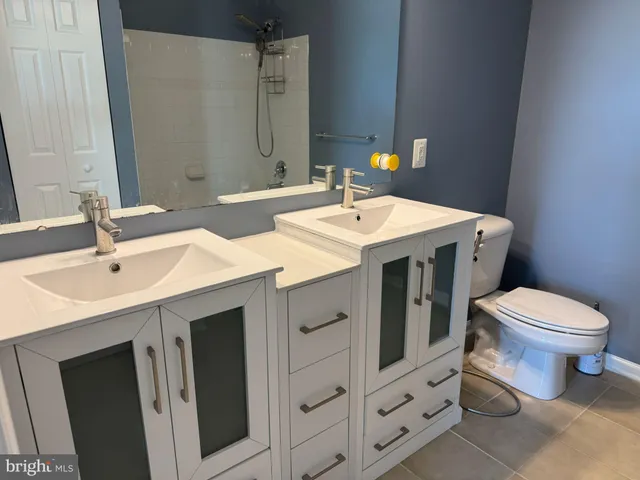 a bathroom with a sink and a toilet