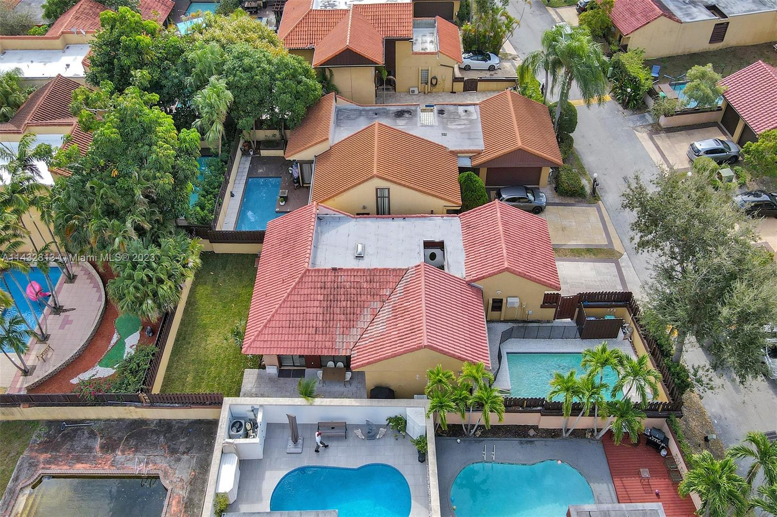 20429 Northeast 10th Ct Road Miami, FL 33179 - Photo 37 of 42 an aerial view of residential houses with outdoor space
