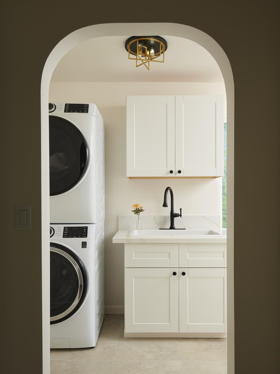 Undisclosed Address Kula, HI 96790 - Photo 27 of 50 a utility room with sink dryer and washer