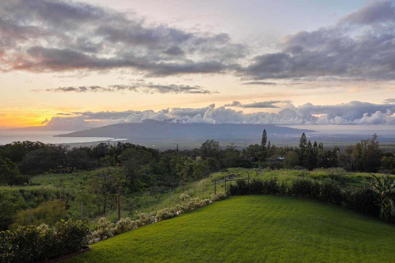 Undisclosed Address Kula, HI 96790 - Photo 50 of 50 a view of a lush green hillside and houses