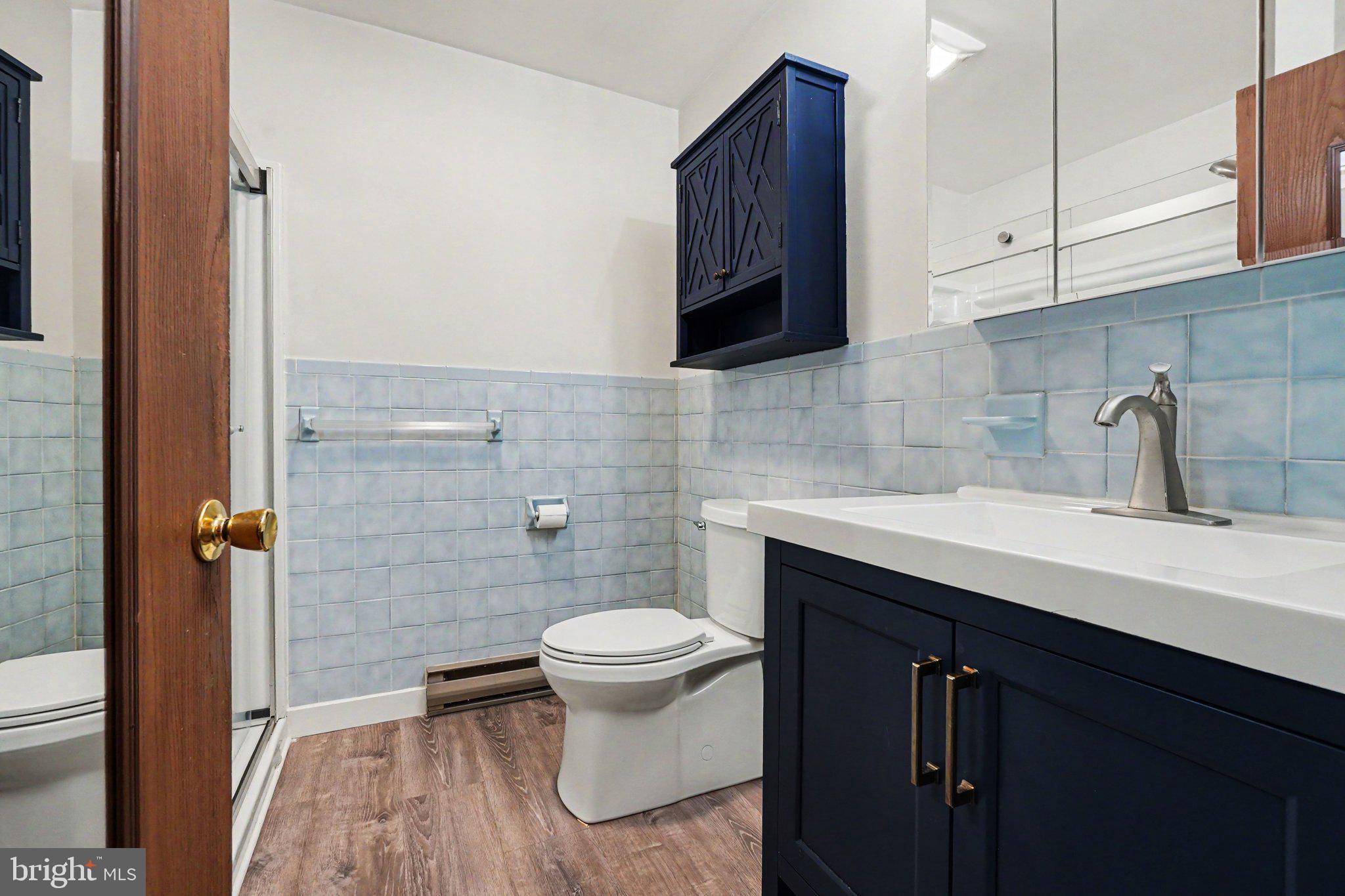 40 Montebello Road Duncannon, PA 17020 - Photo 18 of 28 Chic bathroom with serene blue tones.