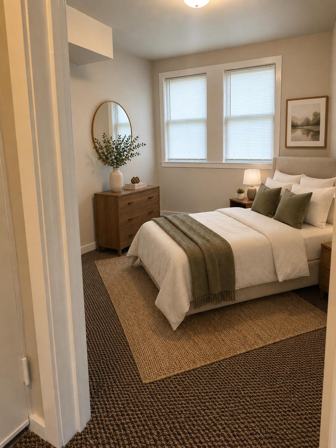410 Austin Court Wallingford, PA 19086 - Photo 12 of 16 Virtually Staged bedroom with natural light.