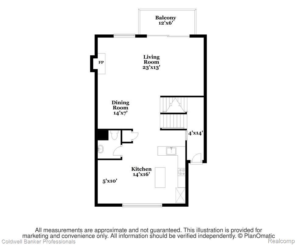702 Cherry Orchard Road Canton, MI 48188 - Photo 29 of 31 Entry Level Floor Plan