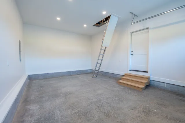 a view of empty room