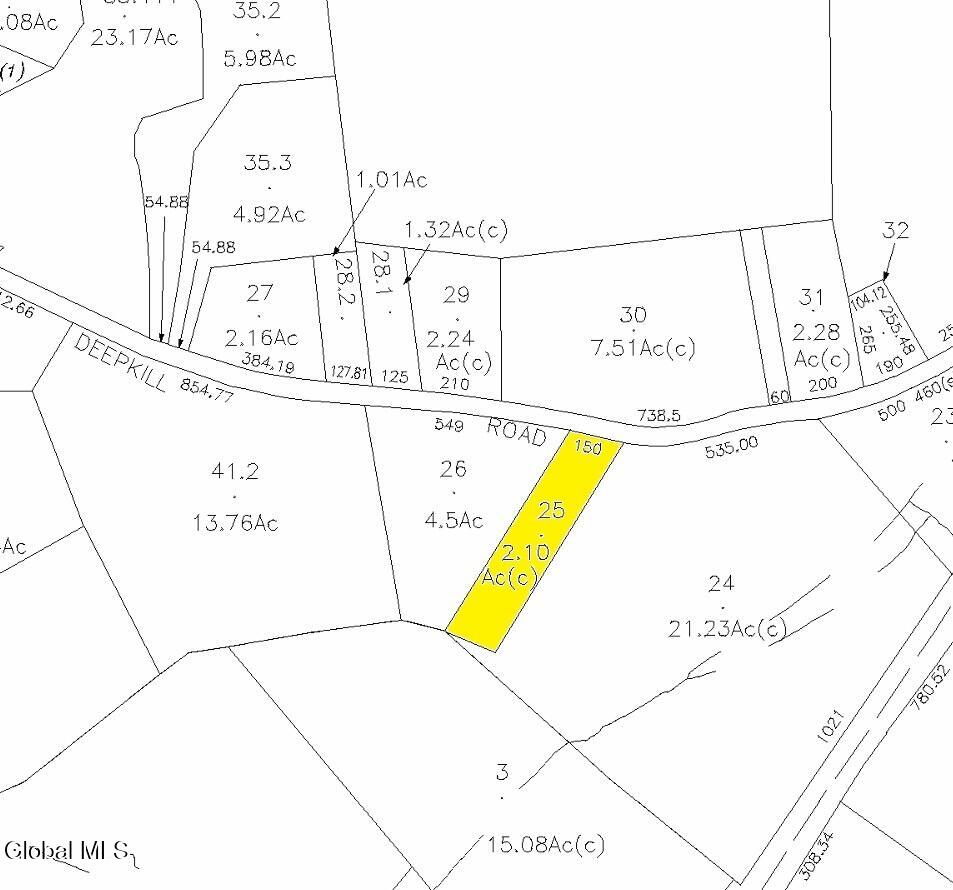 65 Deepkill Road Brunswick, NY 12180 - Photo 50 of 50 Tax Map