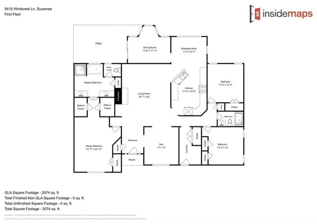 $2,600 | 5415 Windcrest Lane, Suwanee, GA 30024