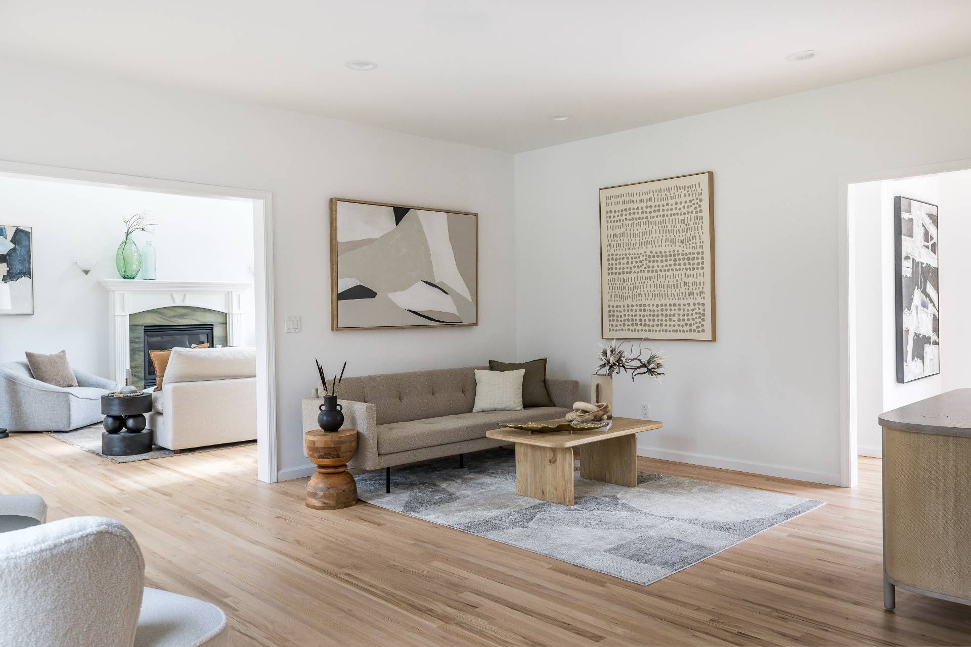 28 Quail Run Hampton Bays, NY 11946 - Photo 8 of 22 a living room with furniture and a wooden floor