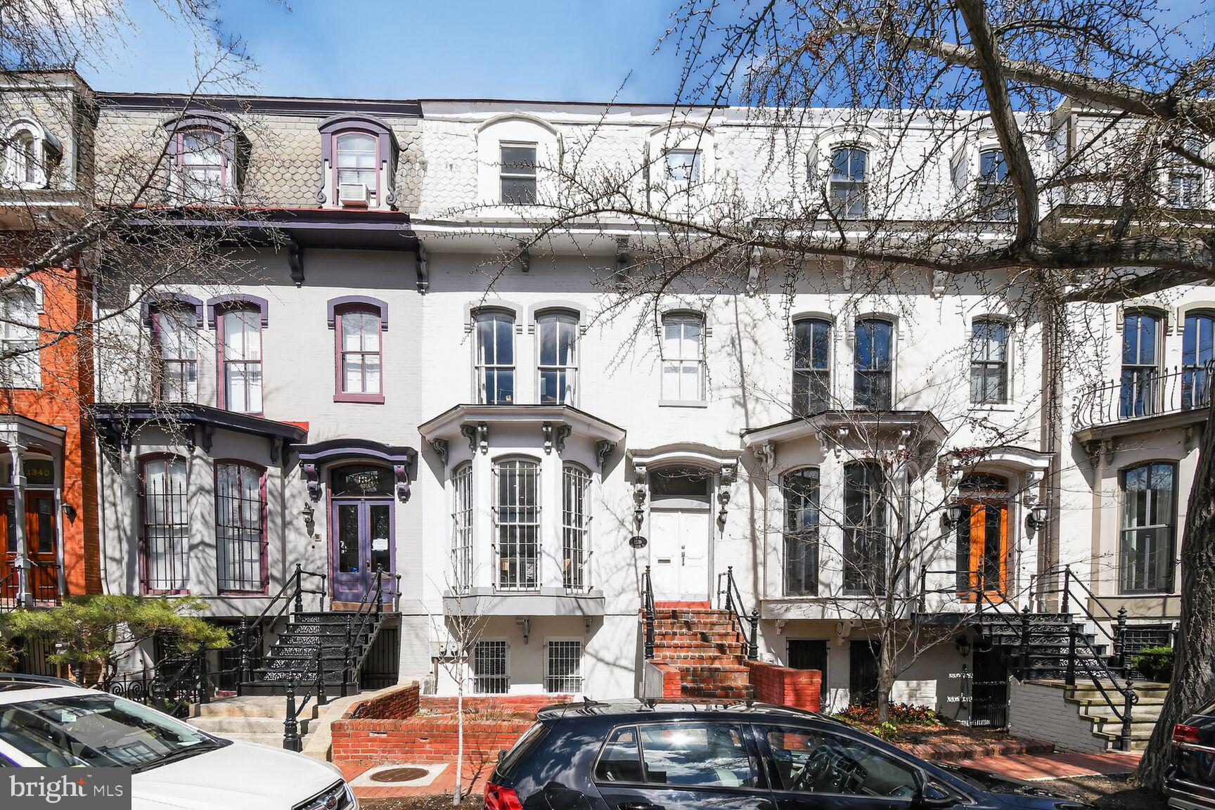 1339 Corcoran Street Northwest, Unit B Washington, DC 20009 - Photo 2 of 16 Charming row of historic townhomes.
