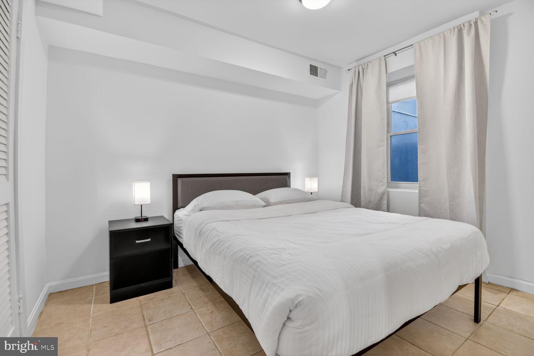 1339 Corcoran Street Northwest, Unit B Washington, DC 20009 - Photo 10 of 16 Bedroom Facing the Shared Outdoor Space