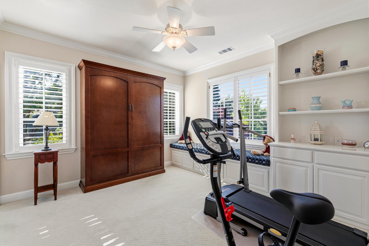 5869 Granite Hills Drive South Granite Bay, CA 95746 - Photo 45 of 66 a view of a workspace with furniture and a window