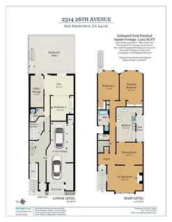 $1,498,000 | 2514 26th Avenue, San Francisco, CA 94116