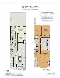 $1,498,000 | 2514 26th Avenue, San Francisco, CA 94116