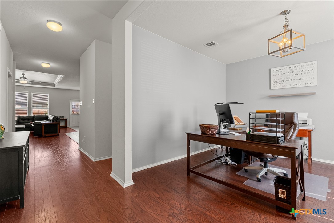 8902 Night View Drive Temple, TX 76502 - Photo 2 of 29 Foyer & office/formal dining