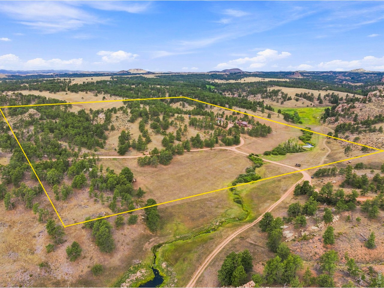 557 Redbluff Road Livermore, CO 80536 - Photo 46 of 50 Aerial overlay- boundaries approximate