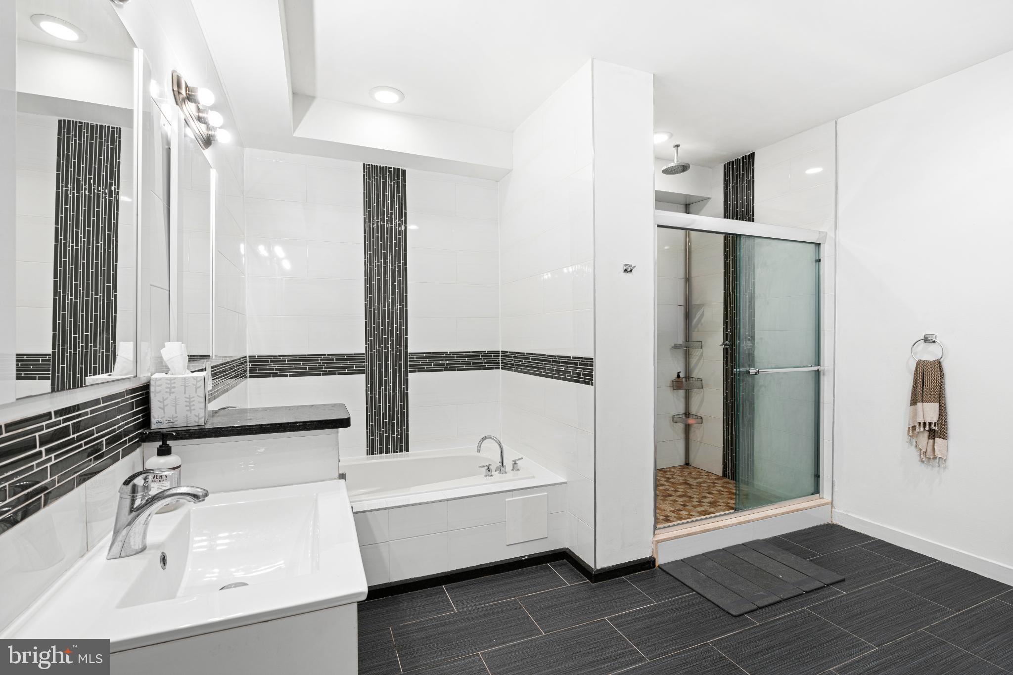 2041 East Sergeant Street Philadelphia, PA 19125 - Photo 25 of 40 Sleek modern bathroom with elegant finishes.