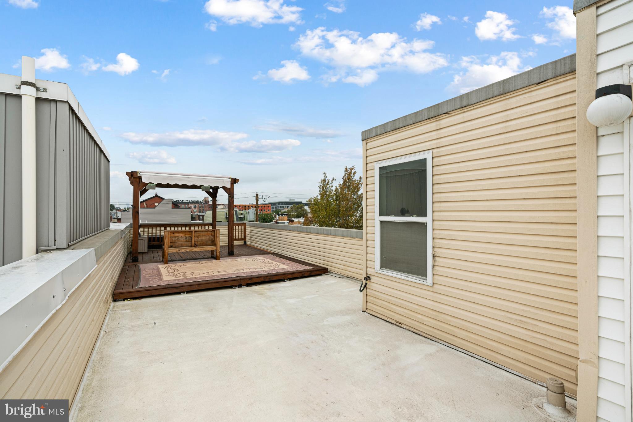 2041 East Sergeant Street Philadelphia, PA 19125 - Photo 31 of 40 Spacious rooftop retreat with scenic views.