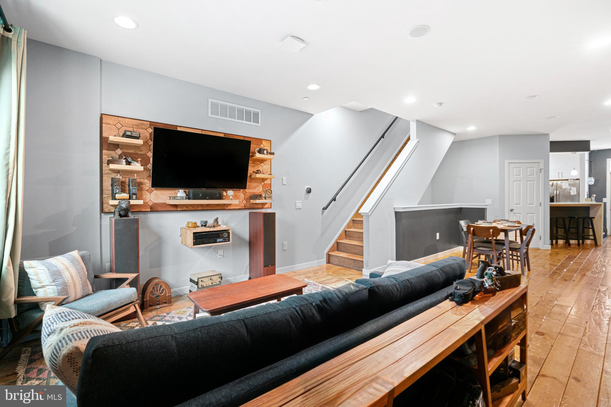 2041 East Sergeant Street Philadelphia, PA 19125 - Photo 4 of 40 Modern living space with inviting warmth.