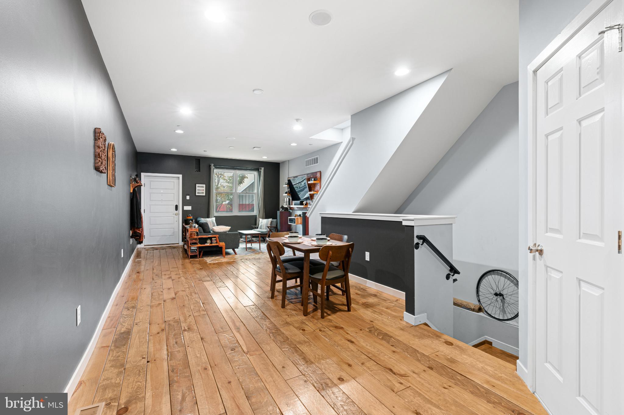 2041 East Sergeant Street Philadelphia, PA 19125 - Photo 5 of 40 Spacious modern interior with warm wood floors.