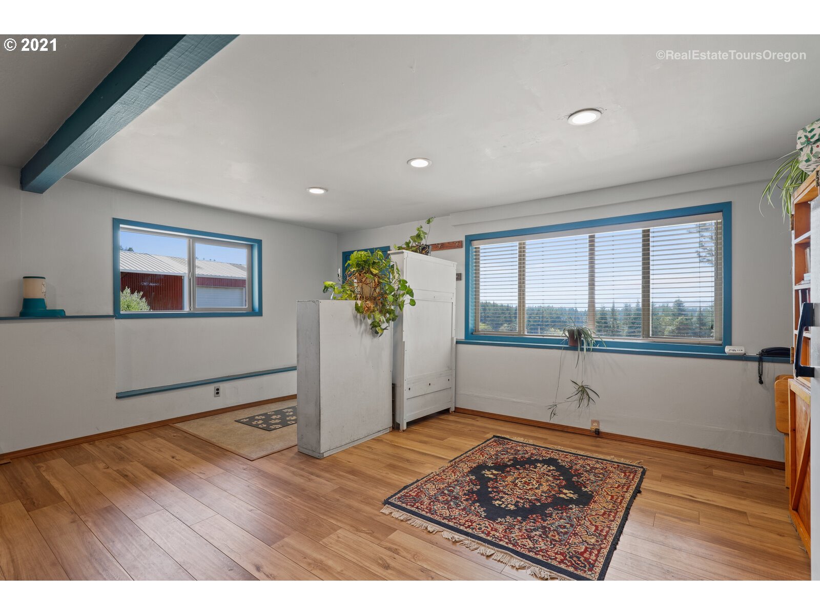 40965 Southwest Vandehey Road Gaston, OR 97119 - Photo 19 of 32 a view interior of a house and wooden floor
