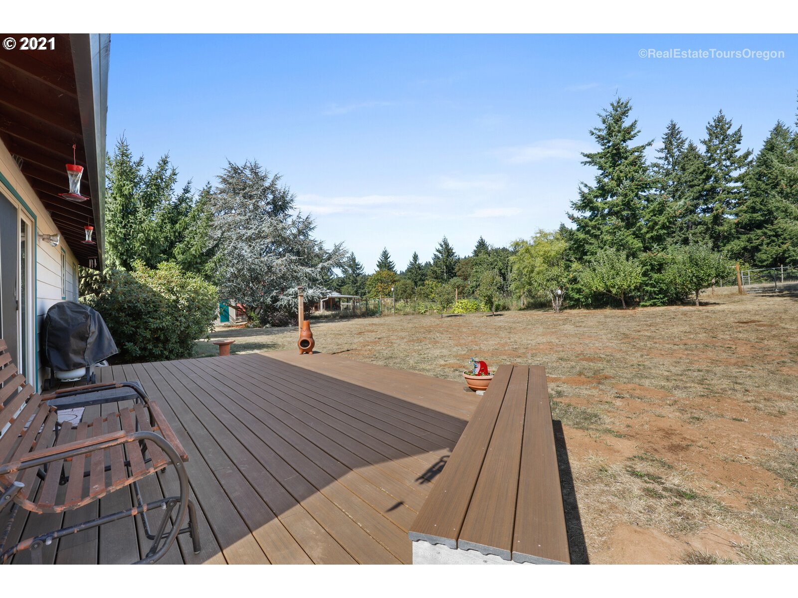 40965 Southwest Vandehey Road Gaston, OR 97119 - Photo 25 of 32 a view of roof deck with patio