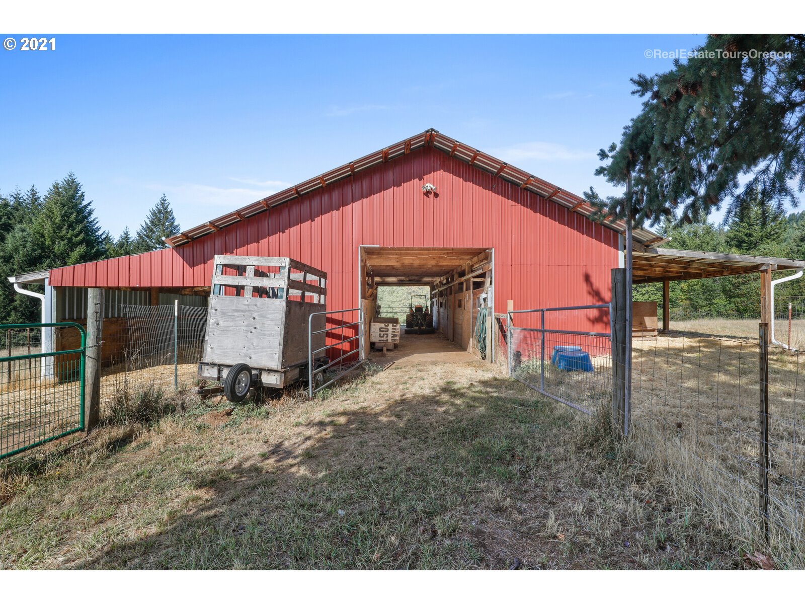 40965 Southwest Vandehey Road Gaston, OR 97119 - Photo 27 of 32 a view of a house with a yard