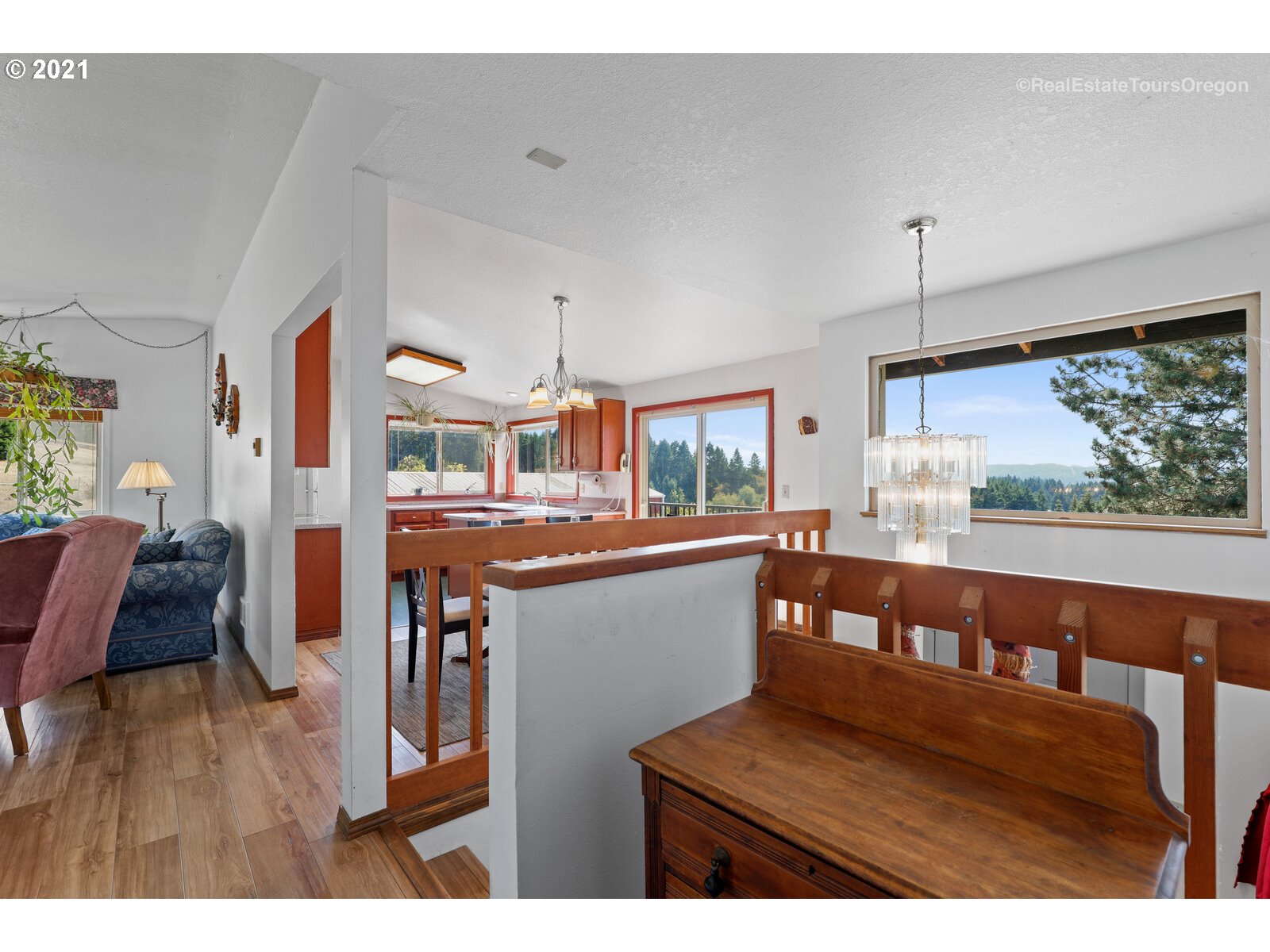40965 Southwest Vandehey Road Gaston, OR 97119 - Photo 5 of 32 a living room with furniture and a large window