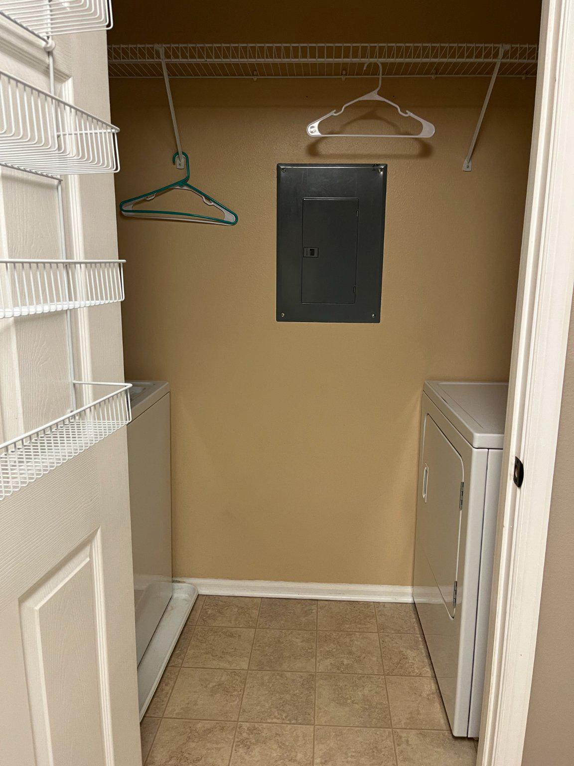 296 Canterbury Road, Unit 296J Bel Air, MD 21014 - Photo 6 of 13 Functional laundry room with storage.