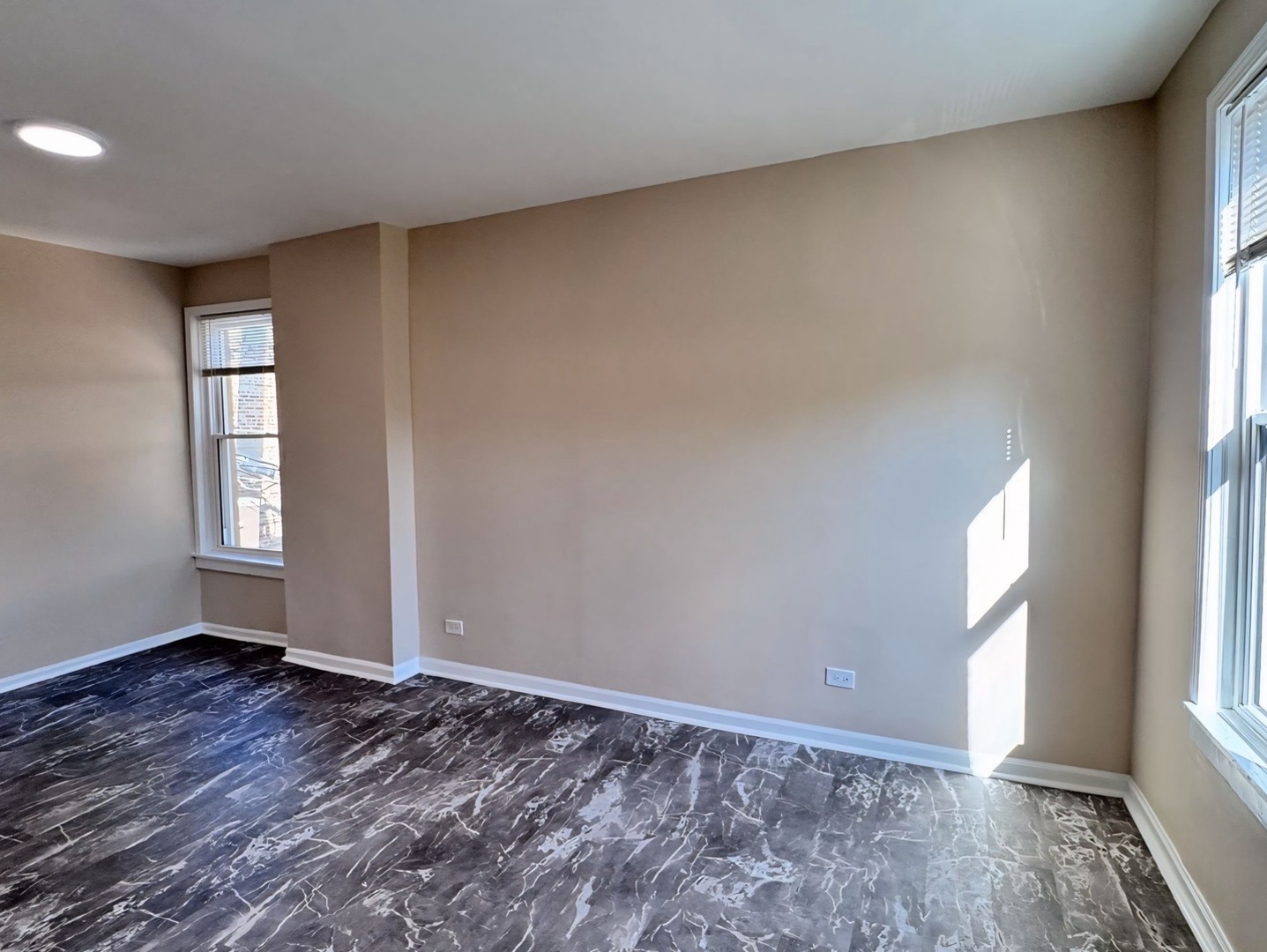 1315 West 18th Street, Unit 2 Chicago, IL 60608 - Photo 9 of 19 an empty room with windows