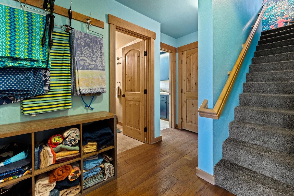 424 Chipmunk Street Kings Beach, CA 96143 - Photo 16 of 21 a view of entryway and hall with wooden floor