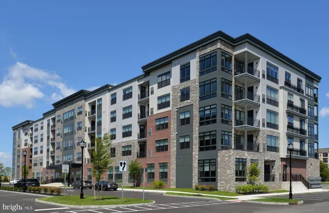 a front view of a building