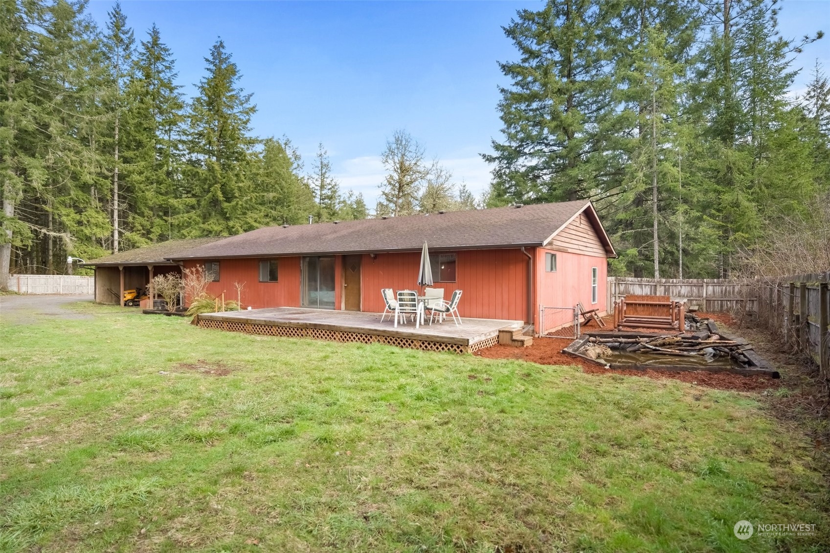 258 Coulson Road Chehalis, WA 98532 - Photo 27 of 37 a view of a house with a yard and sitting area