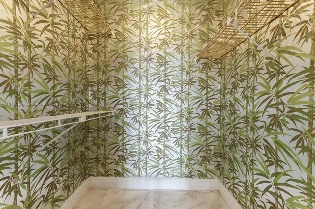 view of a closet with wooden floor