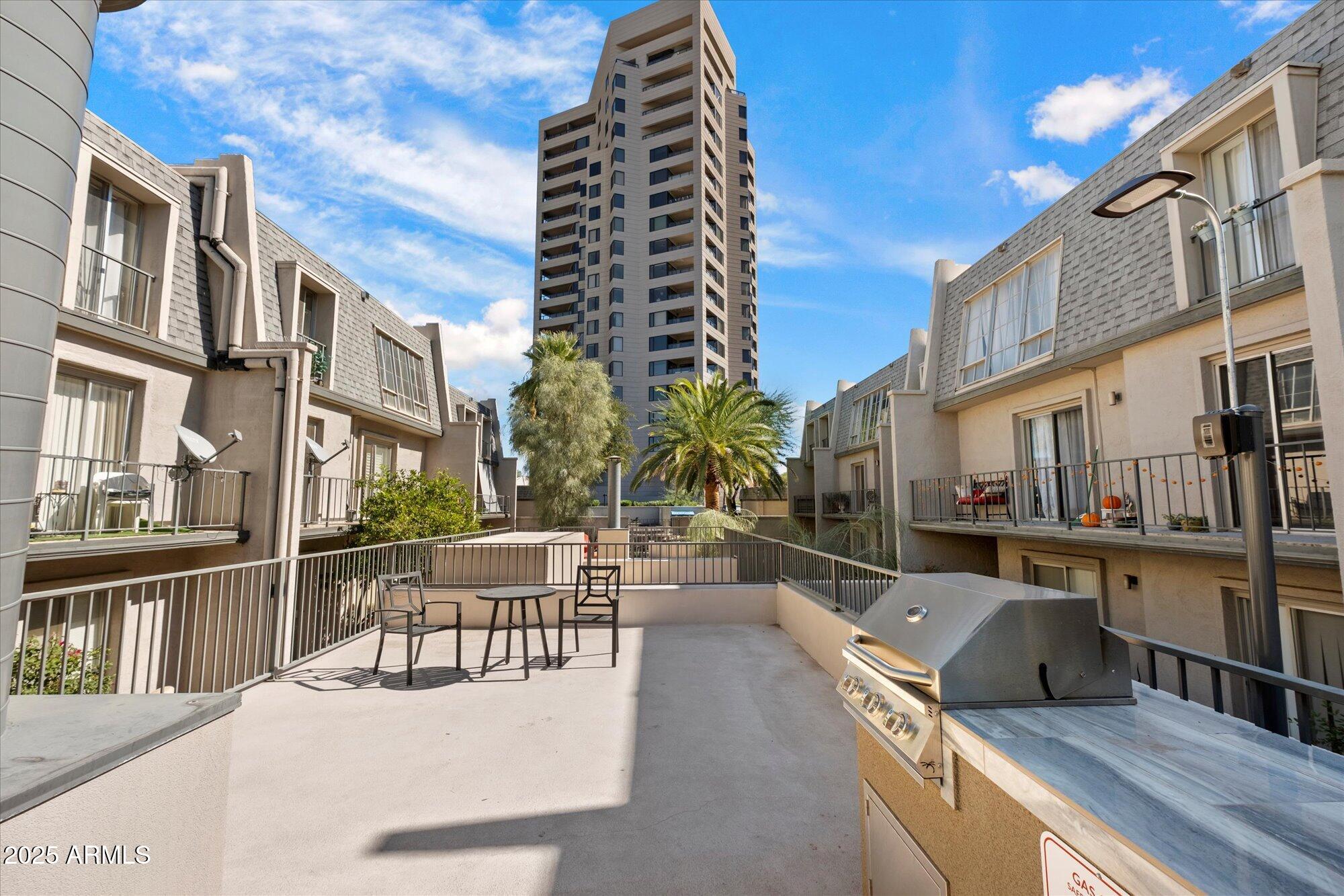 1014 East Osborn Road, Unit A Phoenix, AZ 85014 - Photo 21 of 25 a view of a building with outdoor space