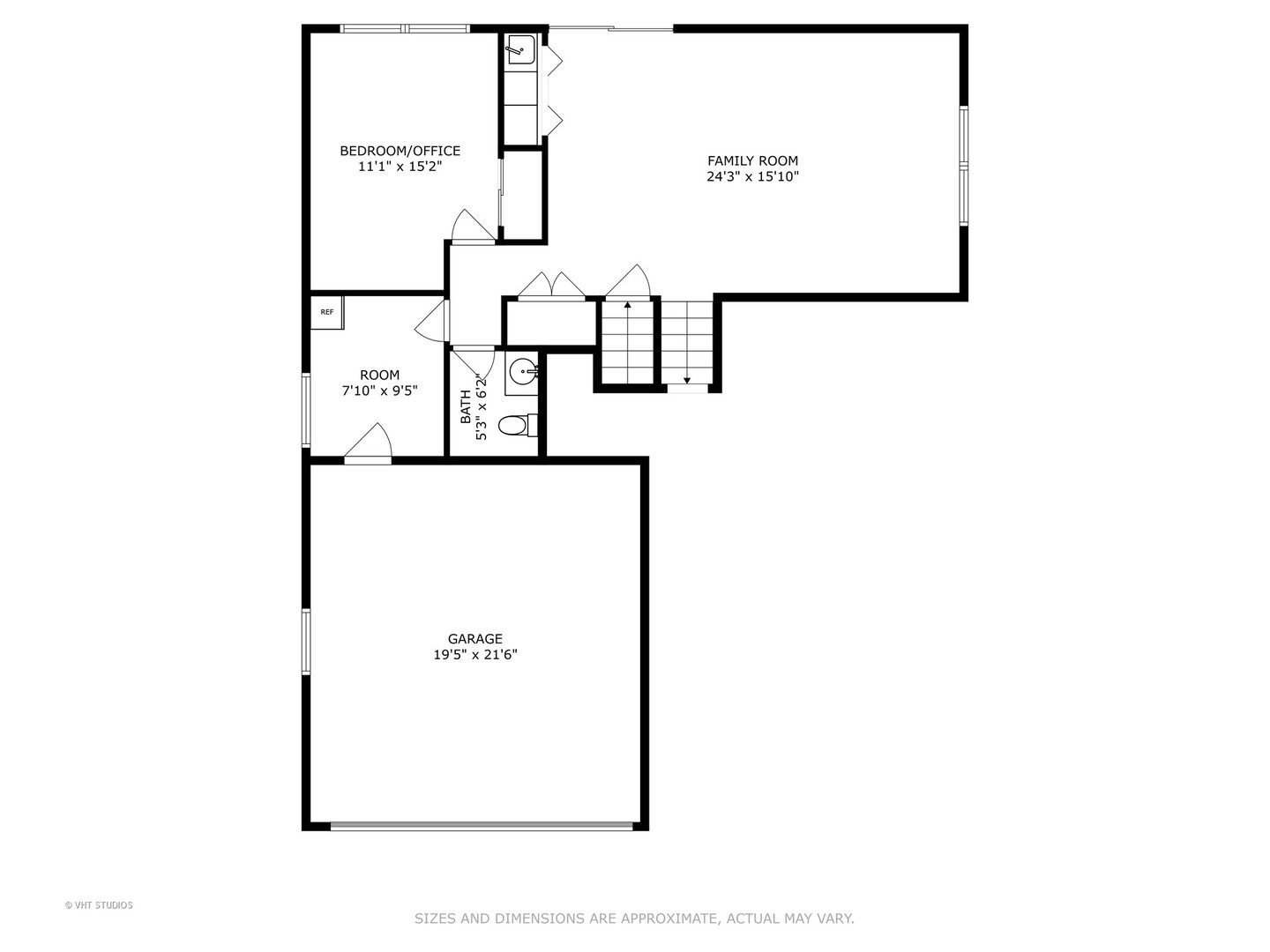 7957 Beckwith Road Morton Grove, IL 60053 - Photo 25 of 26 a picture of a floor plan