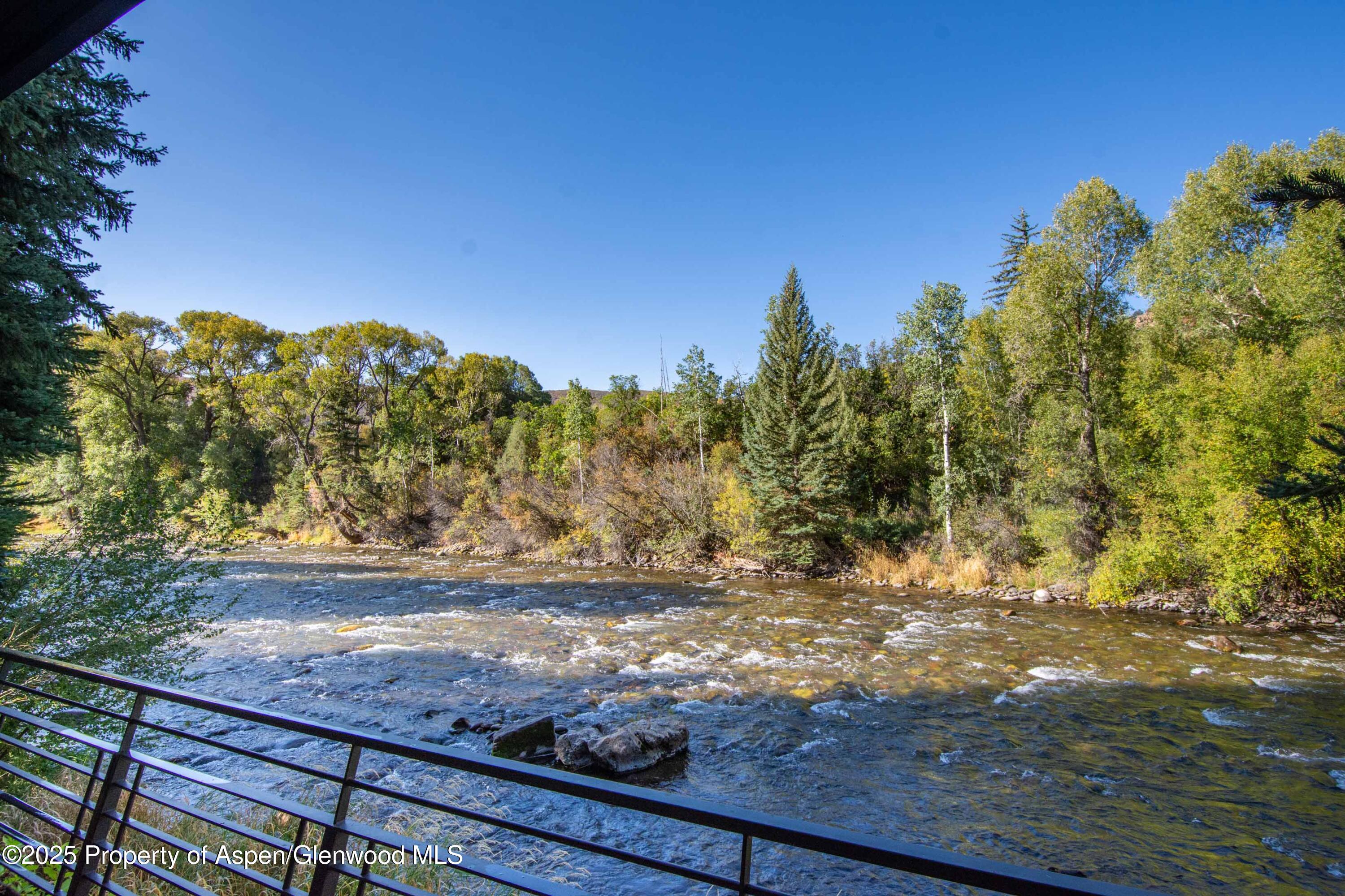 4076 Lower River Road Snowmass, CO 81654 - Photo 47 of 71 a view of a yard with an outdoor space