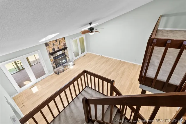 a view of an front door