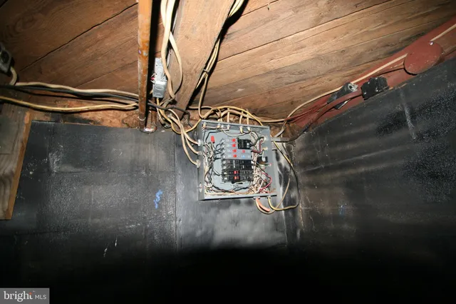 a water heater on the side of a building