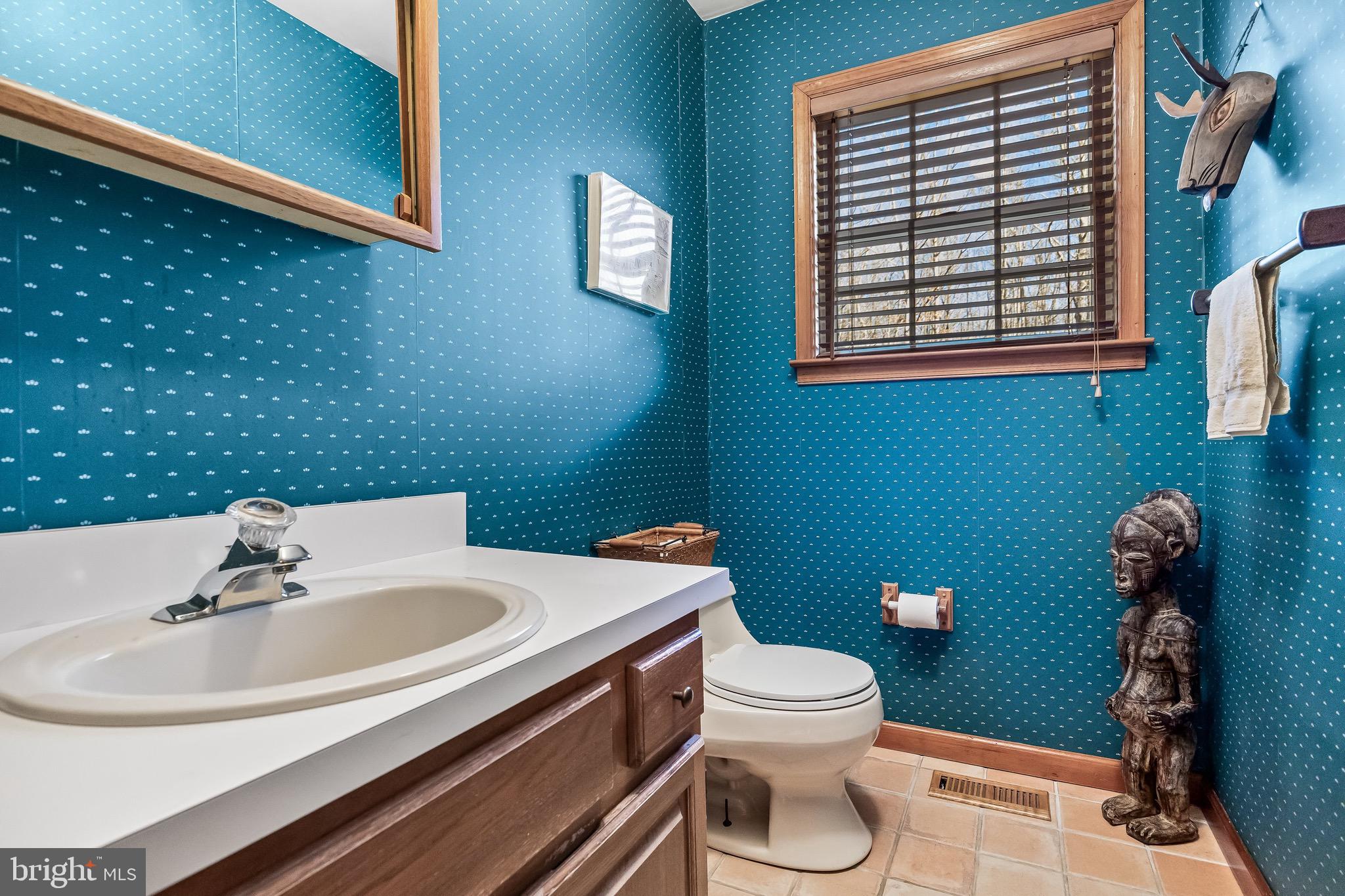 26 Tuckerton Road Shamong, NJ 08088 - Photo 15 of 44 a bathroom with a sink a mirror and a toilet