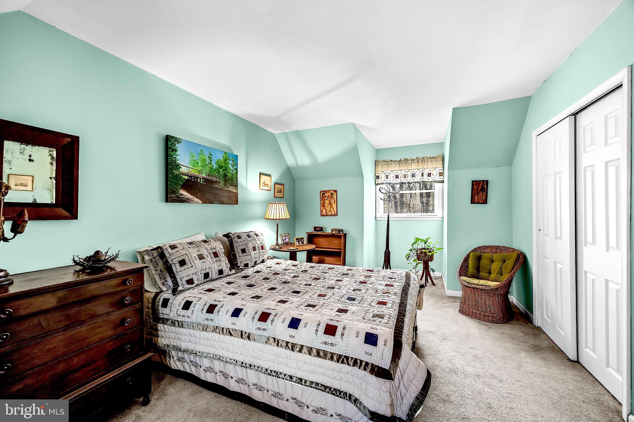 26 Tuckerton Road Shamong, NJ 08088 - Photo 21 of 44 a bedroom with a bed a couch and a window